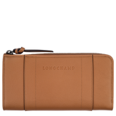 Longchamp 3D Zip around wallet