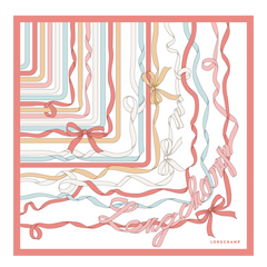 Rubans Longchamp Silk scarf 50