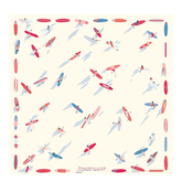 En Attendant la Vague Silk scarf 50