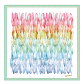 Camaïeu de Surf Silk scarf 90