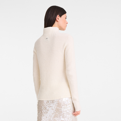 High neck sweater