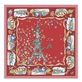 Tour Enchantée Silk scarf 50