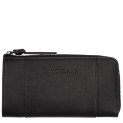 Longchamp 3D Zip around wallet