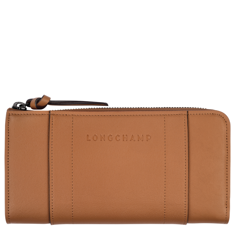 Longchamp 3D Zip around wallet