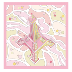 Tour Equestre Silk scarf 70