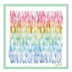 Camaïeu de Surf Silk scarf 90